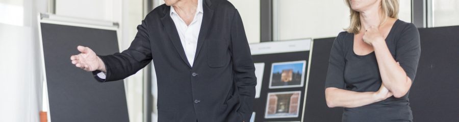 Meeting of the Jury members to select the winners out of 50 nominated projects on June 12th, 2017 people group, Jury members: Anne Kaestle, Duplex Architekten, Germany Jonathan Sergison, Sergison Bates architects, UK Marc Mimram, Marc Mimram Architecture, France Stephan Ferenczy, BEHF Corporate Architects, Austria Vladimir Arsene, Westfourth Architecture, Romania, Photo: Uwe Strasser