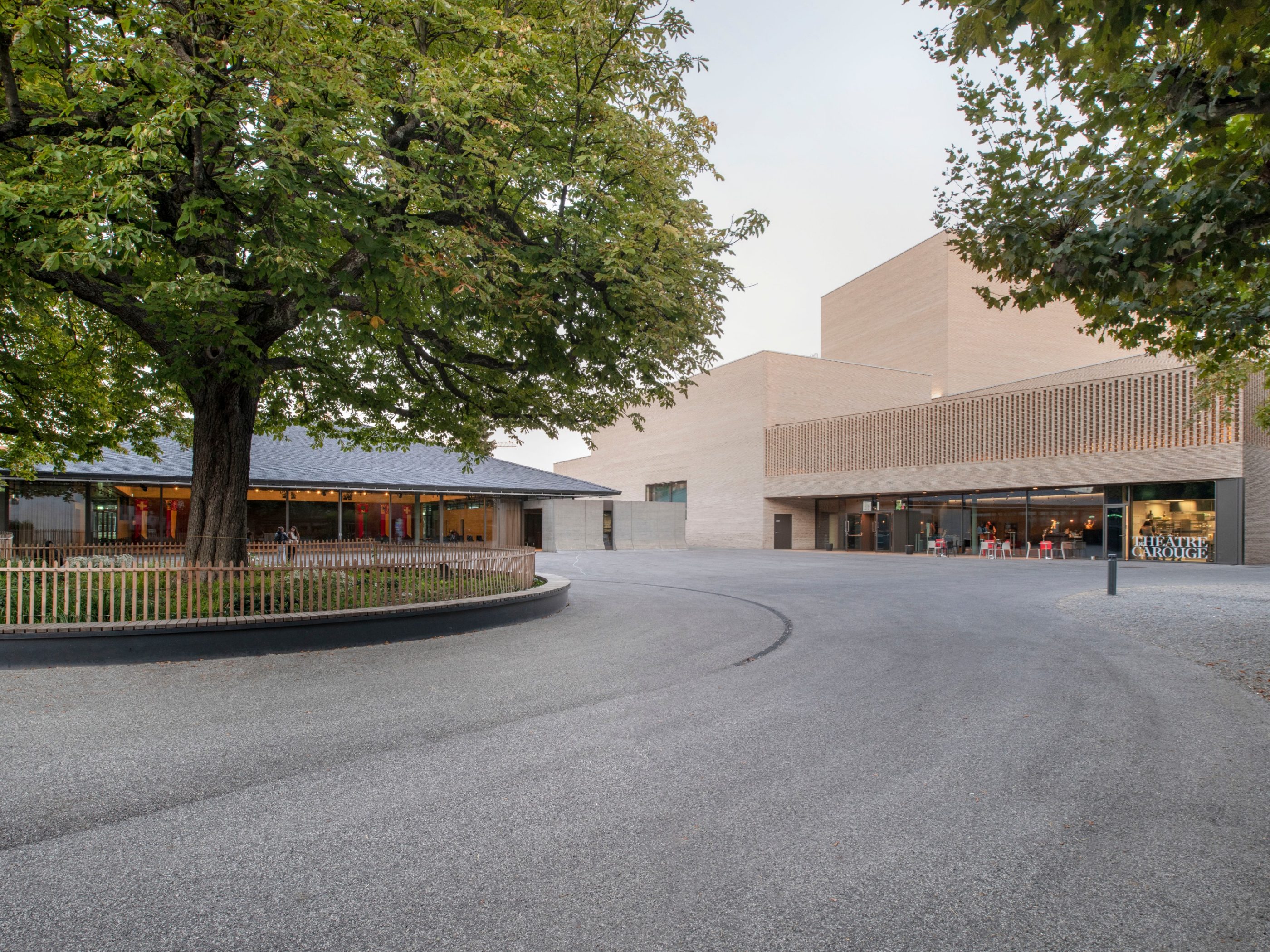 Brick Award 24 Nominee Theater Carouge, Category Sharing public spaces, Architect: Pont 12 architectes