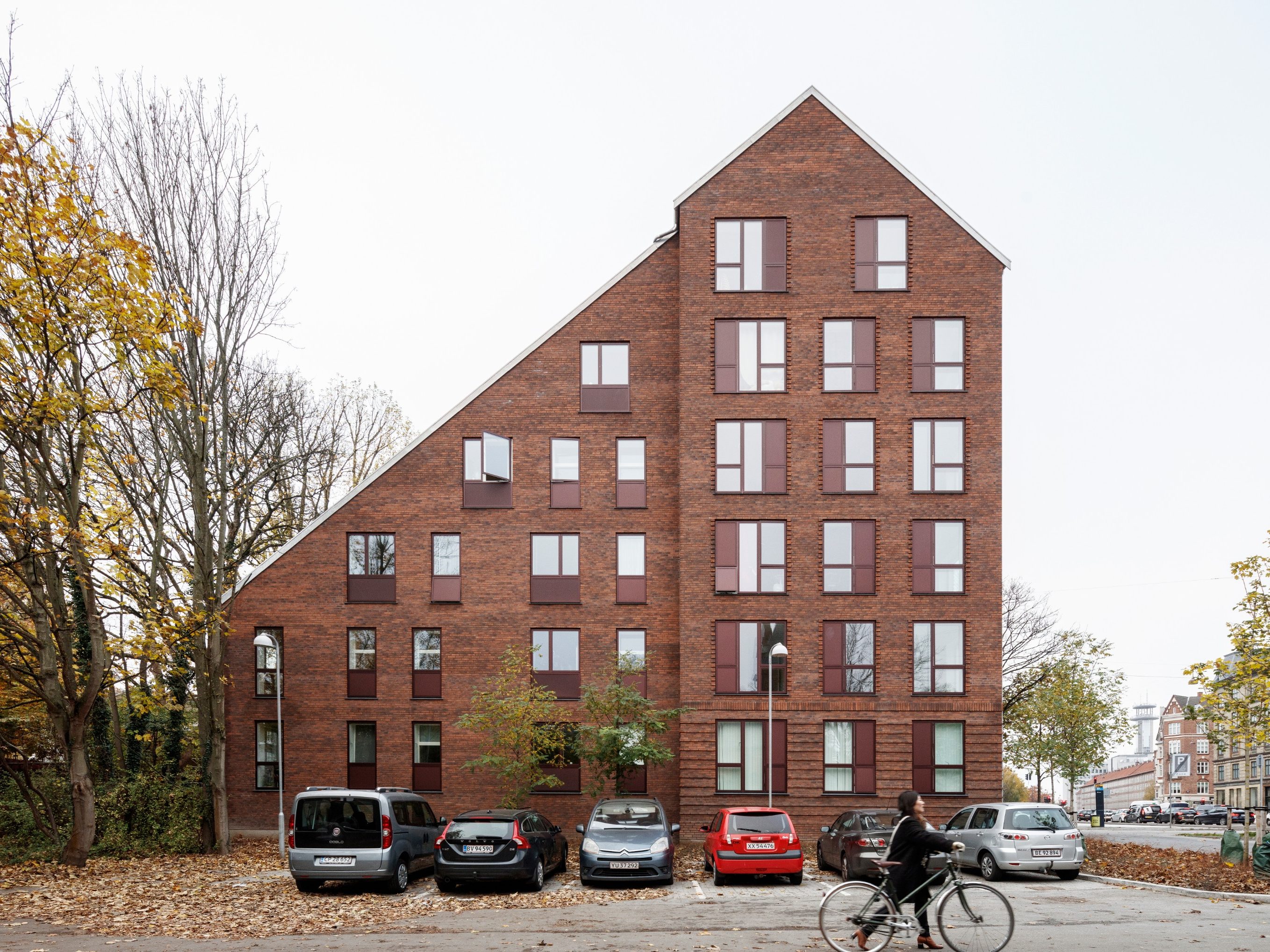 Falkoner Alle. Brick Award 22 Category "Living together". Mangor & Nagel A/S. outside view