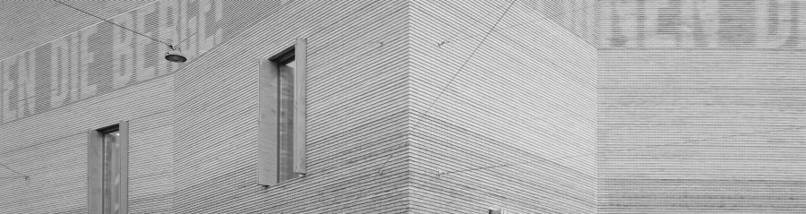 Kunstmuseum Basel Extension black and white, museum with clay blocks; Brick Award 2018 Grand Prize Winner; Christ & Gantenbein; Photo: Rory Gardiner