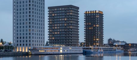 Apartment building "Westkaai Towers 5 & 6" in Antwerp/Belgium