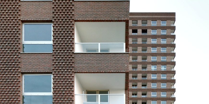 Apartment building "Westkaai Towers 5 & 6" in Antwerp/Belgium