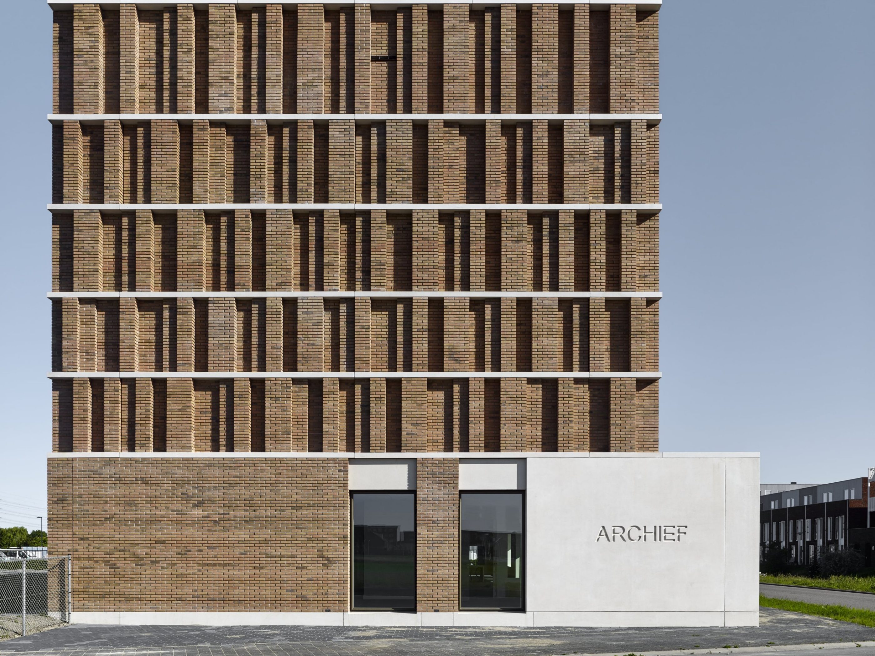 City Archive Delft; Brick Award 2020 Category Winner Category "Working Together"; Architects: Office Winhov, Gottlieb Paludan Architects, Photo:  Stefan Müller