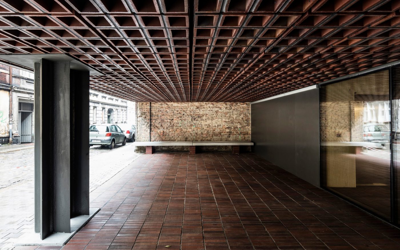 University of Silesia Faculty of Radio and Television; Brick Award 2020 Category "Sharing Public Spaces"; Architects: BAAS Arquitectura, Grupa 5 artchitekci, Maleccy biuro, Photo:  Adrià Goula