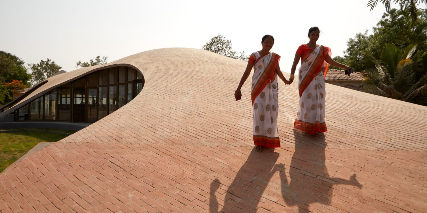 Maya Somaiya Library; Brick Award 2020 Category "Building Outside The Box"; Architects: Sameep Padora & Associates, Photo:  Edmund Sumner