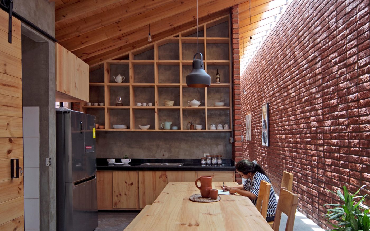 The House that Habitates. Brick Award 22 Category "Feeling at home". Natura Futura. Inside view