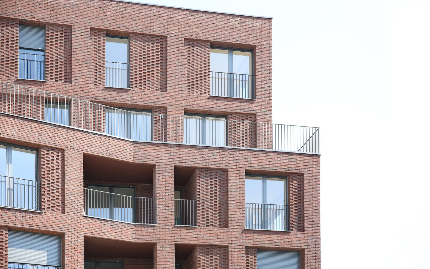 88 housing units Pantin, Brick Award 22 Category "Living together", Architects: Avenier Cornejo Architects, view at facade