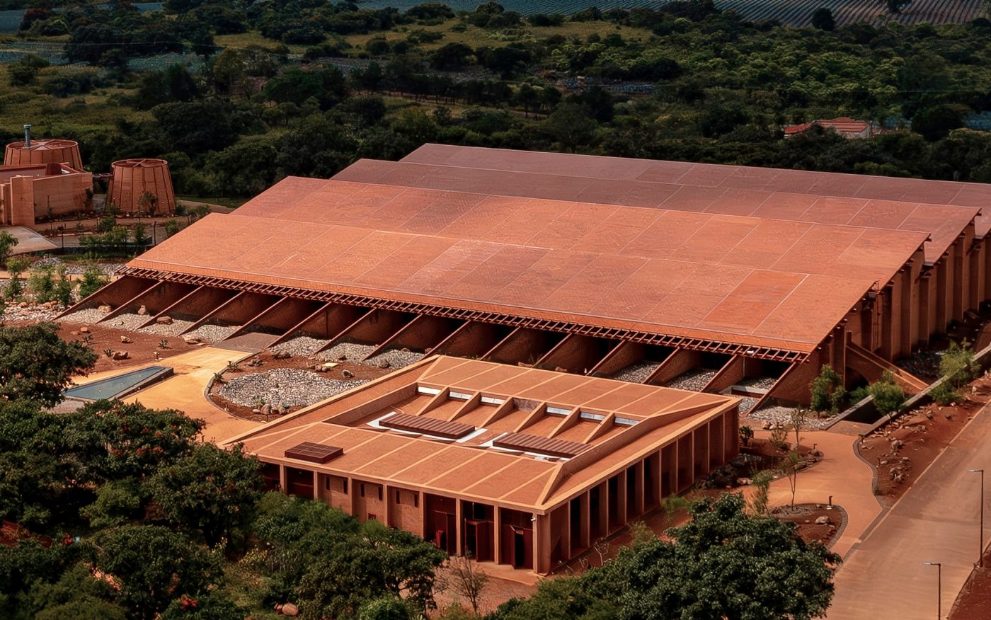 Warehouse and Offices in Jalisco Brick Award 26 Nominee Category Working together