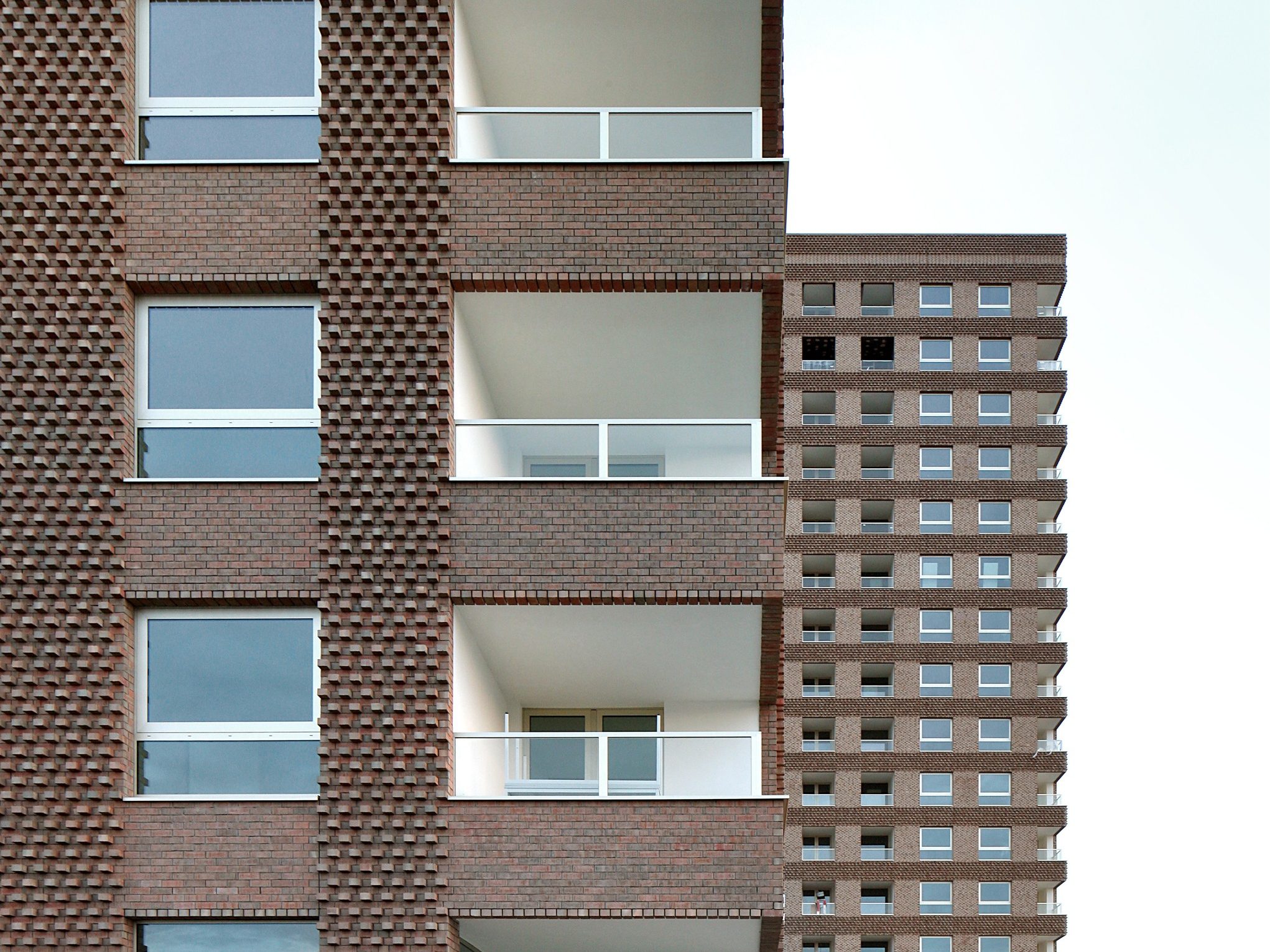 Westkaai Towers 5 & 6; Brick Award 2018 Grand Prize Winner, category "Living Together"; Tony Fretton Architects; Photo: Filip Dujardin