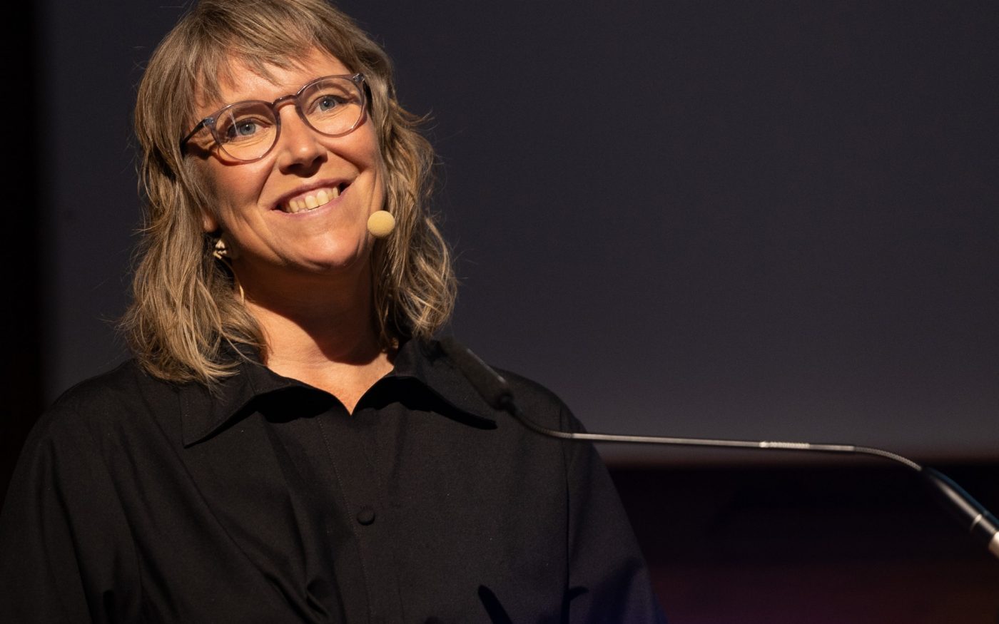 Veronica Hejdelind on stage