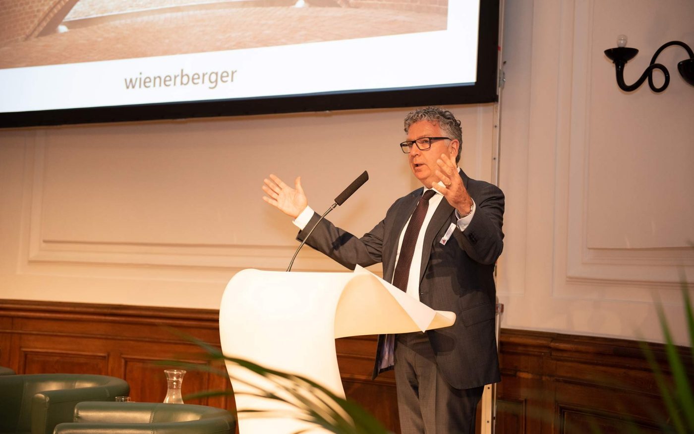 Brick Award 18 Symposium, Christof Domenig on stage 