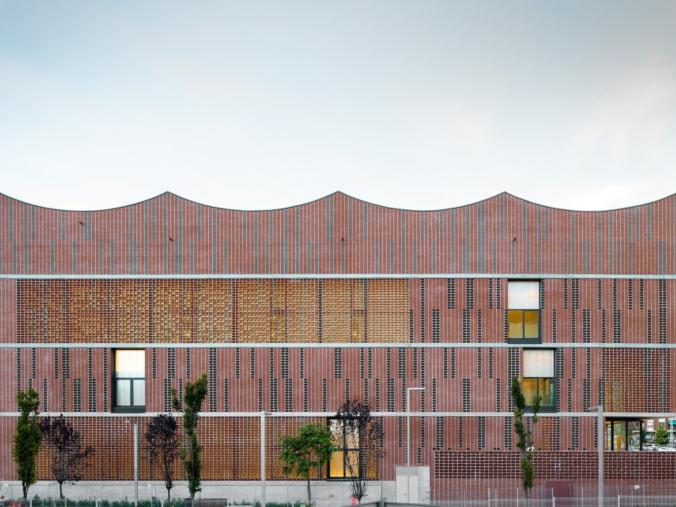 Camp del Ferro. Brick Award 22 Category "Sharing public spaces". AIA + BB arquitectes + GGG. Outside view