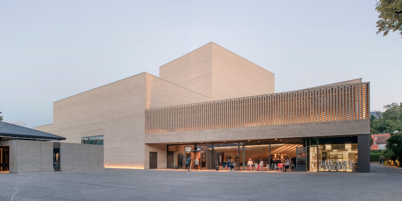 Brick Award 24 Nominee Theater Carouge, Category Sharing public spaces, Architect: Pont 12 architectes
